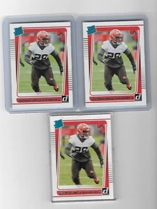 CLEVELAND BROWNS JERMIAH OWUSU-KORAMOAH ROOKIE CARD LOT DONRUSS - Bild 1 von 2