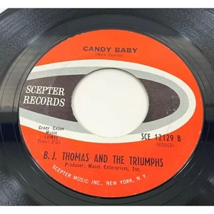 B.J. Thomas & Triumphs I'm So Lonesome I Could Cry / Candy Baby 45 Pop Schallplatte - Bild 1 von 5