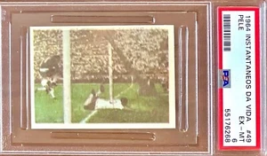 POP 1 PSA 6 Pelé 1964 Instantantanos Da Vida Do Rei Vintage Promo "Stadium Goal" - Imagen 1 de 2