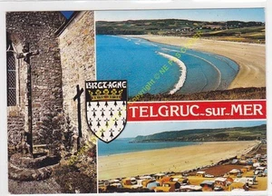 CP 29560 TELGRUC SUR MER Multivues Wappen Strand & Camping Edit ARTAUD - Bild 1 von 2