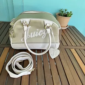 Juicy Couture Vintage Y2K Hund Haustier Tragetasche Umhängetasche Tasche Anhänger Rosa Wildleder XS/Small - Bild 1 von 17