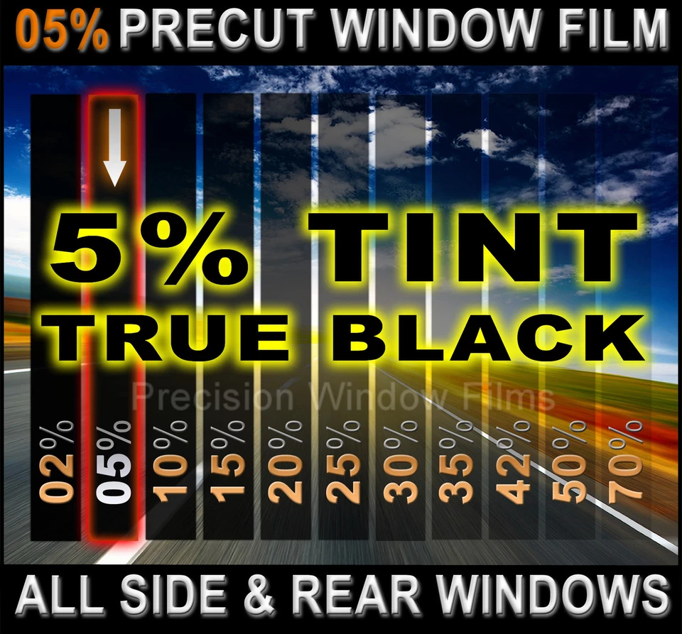 Nano Carbon Window Film 5% VLT Tint Shade PreCut All Windows for Dodge Glass - Image 1 of 1