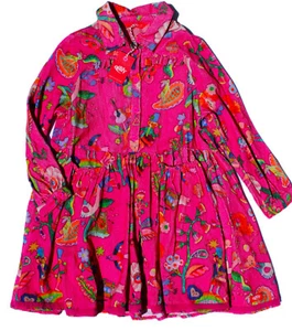 Oilily Girl's Juliette Corduroy Pink Music Dress Size 116 6 Y NEW - Picture 1 of 8