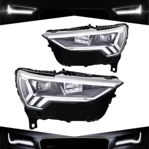 LED Headlights R & L For 2019-2023 Audi Q3 OEM 83A941774 83A941773 - Picture 1 of 18