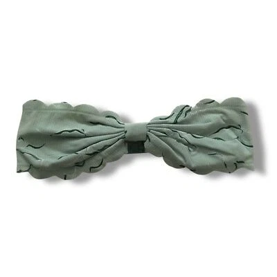 Marysia Swim Antibes Bikini Top Bandeau Green Printed NWOT Size Medium - Image 1 of 4