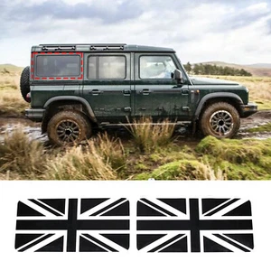 Union Jack Heck Viertel Glas Aufkleber Vinyl Trim Sticker für Ineos Grenadier 2020+ - Bild 1 von 13