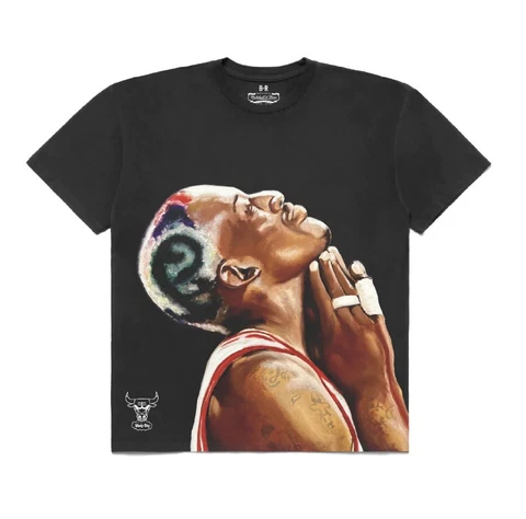 B/R x Mitchell & Ness Matt McCormick Dennis Rodman T-Shirt Men’s Sz. Large NIB Cover