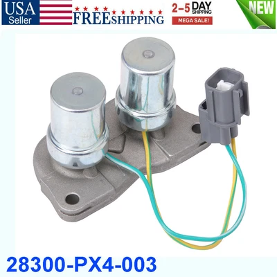 Transmission Shift Lock-up Dual Solenoid For 1990 1991-2002 Honda Accord Odyssey - Imagem 1 de 4