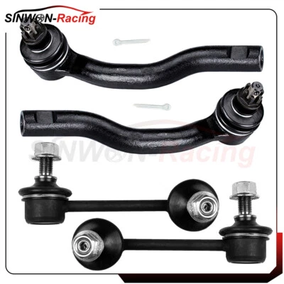 4x Barra estabilizadora de extremo de barra estabilizadora delantera apta para Mazda CX-7 2007 2008 2009-2012 Foto 1 de 4