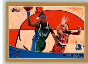 2009-10 Topps Gold #54 Josh Howard /2009
