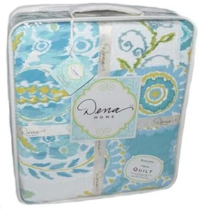 DENA HOME Blue Dove Medallion TWIN QUILT NEW 1ST QUALITY COTTON - Picture 1 of 4