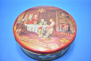Vintage Merita De Luxe Light Fruit Cake TIN EMPTY  10 in - Picture 1 of 12