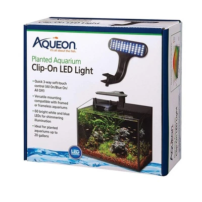 Clip-On Aquarium Fish Tank Light for Planted Growing Plants for Up To 20 Gall... - Image 1 of 4