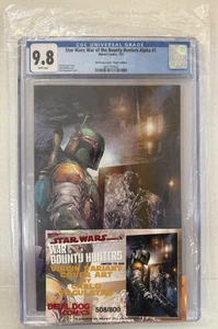 Marvel Star Wars War of the Bounty Hunters Alpha #1 ~ CGC 9.8 ~ Devil Dog Comics - Picture 1 of 4