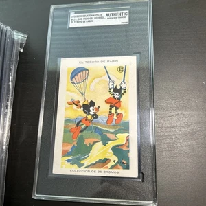 Amatller Cioccolato anni '30 Spagna El Tesoro de Rabin Topolino #12 SGC Autore - Foto 1 di 2