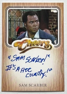 Sam Scarber Iscrizione Autografo, Cheers Prima Edizione di Rittenhouse - Foto 1 di 2