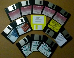Ensoniq SD-1 SD-1 32 Floppy Disk Sound Library, 13 DISK SET-- VERY Complete! - Picture 1 of 1
