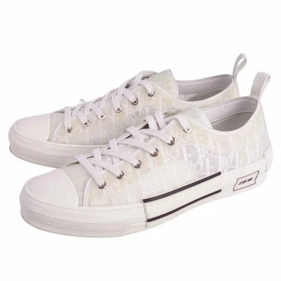 CHRISTIAN DIOR  Homme Sneakers B23 Low Cut Sneakers Oblique Trotter Canvas Shoes - Image 1 of 4
