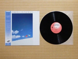 Chris Rea – On The Beach VIL-28042 Japan 2 insert Obi NM - Picture 1 of 9