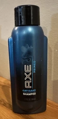 Axe Primed Just Clean Shampoo Travel Size 1.7 fl oz / 50 mL Discontinued Scent - Image 1 of 4