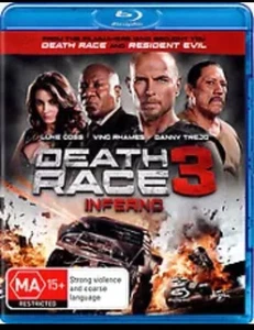 Death Race 3 Inferno Blu-ray 2013 Region B - Picture 1 of 1
