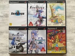Sony PS2 Xenosaga Episode I&IReloaded & II III & Rakugaki Oukoku 1 2 aus Japan - Bild 1 von 20