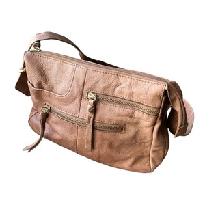Bolso Bandolera Great American Leatherworks Cuero Marrón - Imagen 1 de 21