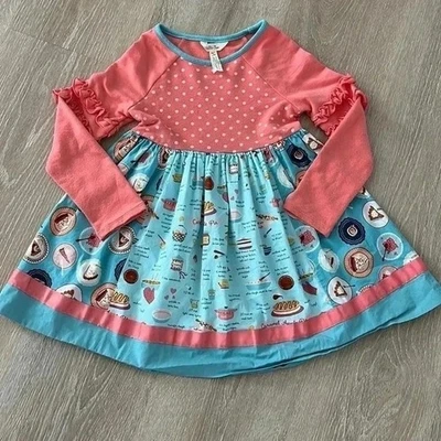 Lindo Vestido Matilda Jane Sweetie Pie Maravilla #30019D Niñas 6 Vacaciones Foto 1 de 4