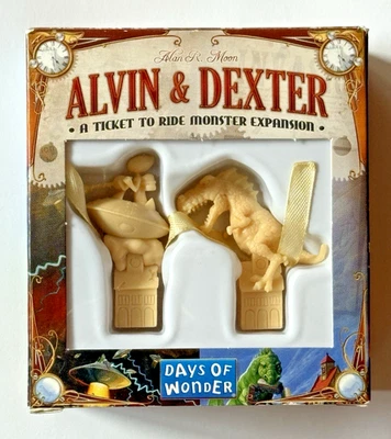 Alvin & Dexter Ticket To Ride Monster Expansion Days Of Wonder - Sealed Cards - Image 1 of 4