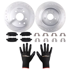 Rear Brake Rotors & Ceramic Pads Kit for Nissan Altima 2002-2023/Maxima 2004-08 - Picture 1 of 11