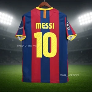 Camiseta manga corta Messi #10 Barcelona 2010-11 Final Champions League local - Imagen 1 de 4