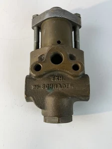 Schrader 3094 Pilot Valve Brass Three Way Fitting - Picture 1 of 17