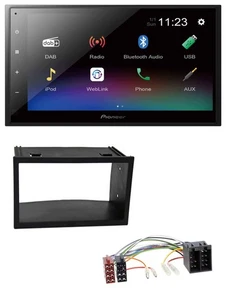 Pioneer USB Bluetooth DAB 2DIN MP3 Autoradio für VW Golf 4 Polo T4 Fox Passat IS - Bild 1 von 6