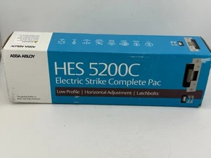 Assa Abloy HES 5200C 12/24D-630 Low Profile Electric Strike Complete Pack New - Picture 1 of 2