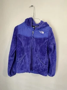 Youth Girl The NORTH FACE OSITO HOODED FLEECE JACKET Girl’s Size L 14/16 - Picture 1 of 4