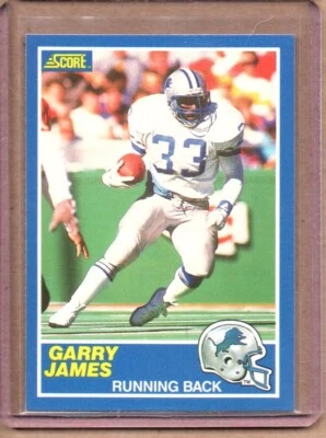 1989 SCORE GARRY JAMES   #94  (NM-NM/MT ) - Image 1 of 2