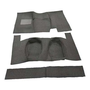 Studebaker Commander Carpet Kit 1953-55 2Dr Coupe Black Grey Tan Plush Cutpile - Bild 1 von 53