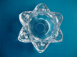 Replacement SEARCHLIGHT Clear Glass Lamp Shade, Fluted / Petal Style - Picture 1 of 5