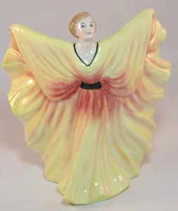 Royal Doulton 8" Art Deco Nouveau Lady Figurine HN3322 Celeste 1990s Excellent - Picture 1 of 6
