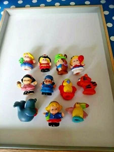 Lot 11 figurines little people Fisher-price personnages animaux vintage  - Picture 1 of 1