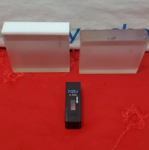 Agilent QS 0.500 Rectangular Quartz Flow Cell & More Damaged & Leaking - Picture 1 of 16