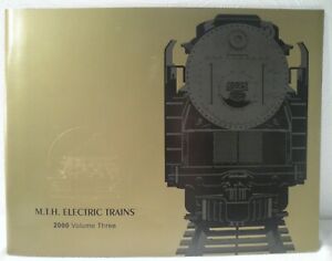 MTH Electric Trains 2000 Volume 3 - Premier GOLD Catalog - New Old Stock