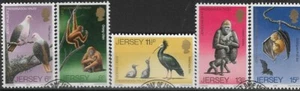 1979 - Jersey QEII Wildlife Preservation Trust Set of 5 Fine Used SG217-21 - Picture 1 of 1