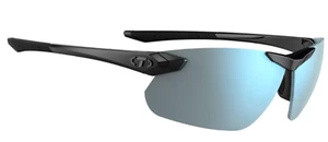 Tifosi Optics Seek FC 2.0 Unisex Sunglasses Gloss Black/Smoke Bright Blue $34.95 - Picture 1 of 6