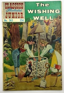 Classics Illustrated Junior 563 autores famosos - 1969 Wishing Well (HRN 576) - Imagen 1 de 7