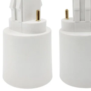 15pcs Versatile GX23 to E26 Converter - Ideal for DIY Lighting Solutions - Picture 1 of 9