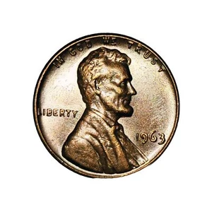 1963 P DDR Lincoln Memorial Cent - Picture 1 of 6