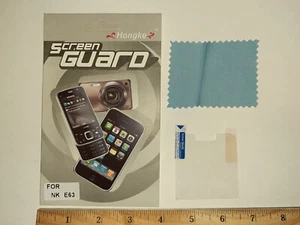 NEW LCD Screen Protector Guard Shield for Nokia E63 USA FAST SHIPPING - Picture 1 of 4