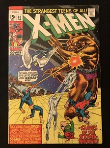 X-MEN 65 6.5 MARVEL 1970 NEAL ADAMS ART MYLITE 2 DOUBLE BOARD JK - Picture 1 of 4