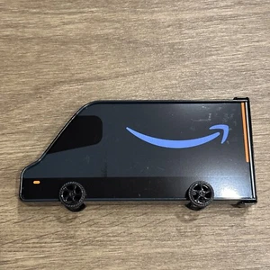 *CAJA DE TARJETAS DE REGALO VACÍA* Amazon Delivery Truck Van Edición Limitada Sin Tarjeta - Imagen 1 de 8